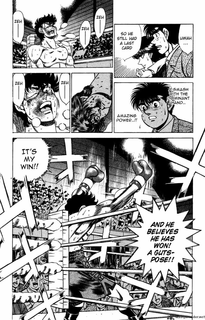 Hajime no Ippo: Fighting Spirit, Chapter 202 image 18
